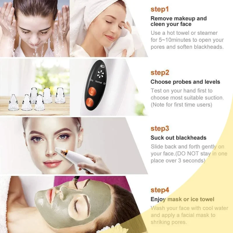 6 in 1 Multi-function Blackhead Remover Tools - Image 4