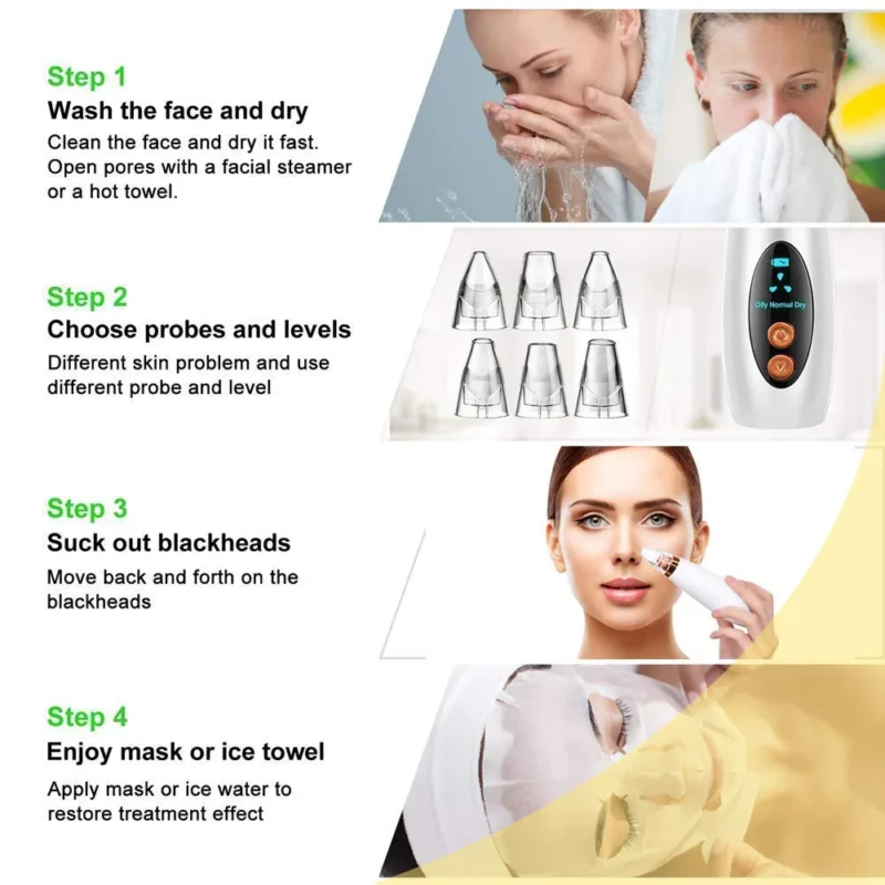 6 in 1 Multi-function Blackhead Remover Tools - Image 11