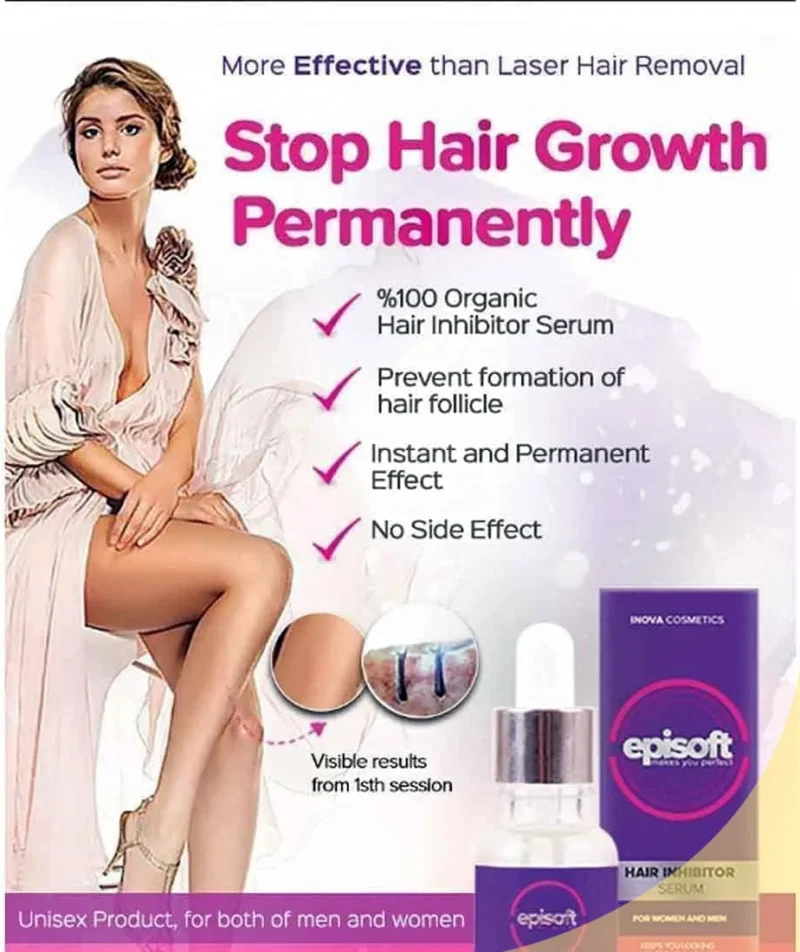 INOVA Episoft Hair Inhibitor Serum - Image 8