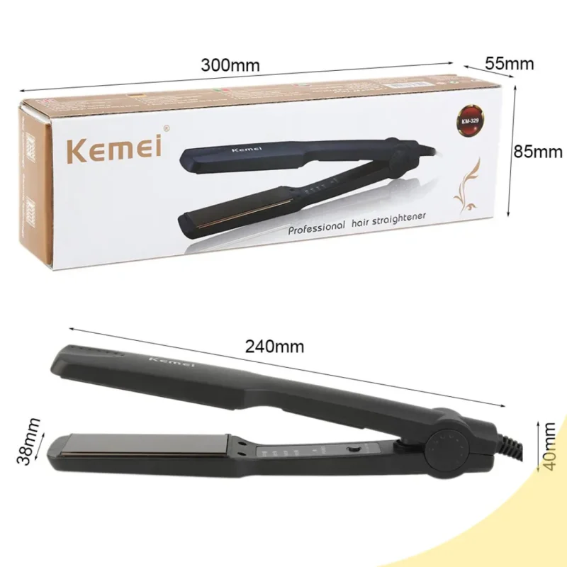 KEMEI Hair Straightener KM-329 - Image 2