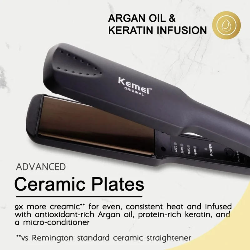KEMEI Hair Straightener KM-329 - Image 5